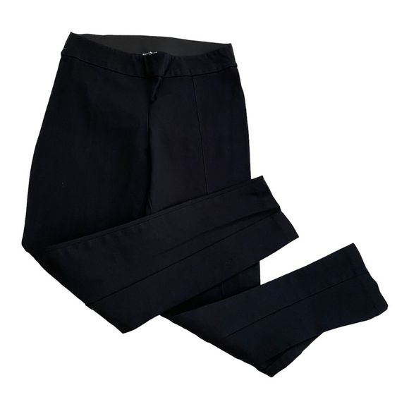 A New Day black Pull-on Pants skinny/straight Women’s Size 4 - Picture 2 of 5